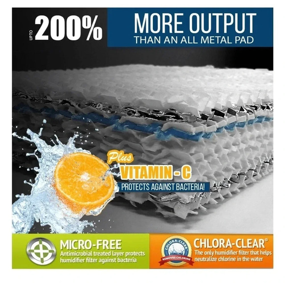 Best Air Replacement Humidifier Filter ALL- 1 • Bundle of 5 Boxes of 2 Filters - Picture 7 of 7